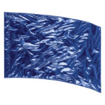 navy solid ultra lamé arc flag
