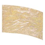 Solid Performance Mardi Gras Lamé Arc Flag - Gold