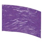 Solid Performance Mardi Gras Lamé Arc Flag - Purple