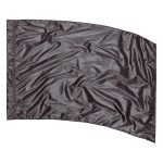 black solid tissue lamé color guard flag