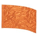 orange solid tissue lamé color guard flag