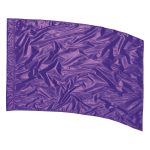 violet solid tissue lamé color guard flag