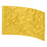 yellow solid tissue lamé color guard flag