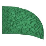 Solid Performance Poly China Silk Ultra Curve Flag - Kelly, 30 x 46