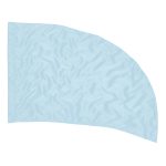 Solid Performance Poly China Silk Ultra Curve Flag - Light Blue, 30 x 46