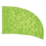 Solid Performance Poly China Silk Ultra Curve Flag - Neon Lime, 30 x 46