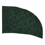 Solid Performance Poly China Silk Ultra Curve Flag - Pine, 30 x 46