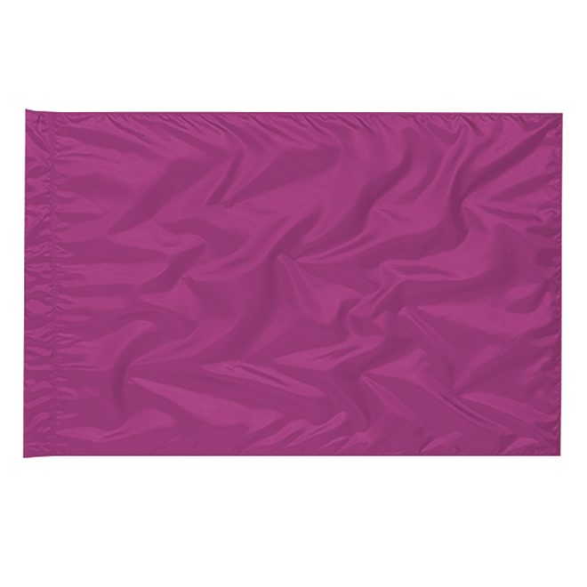 Magenta In Stock Giant Poly China Silk Flag