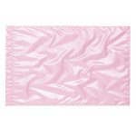 Light Pink In Stock Giant Poly China Silk Flag