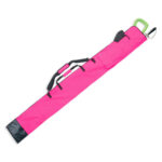 neon pink personal guard equipment bag filled with airblade, sabre, and gloves