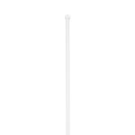 white fiberglass swing flag pole