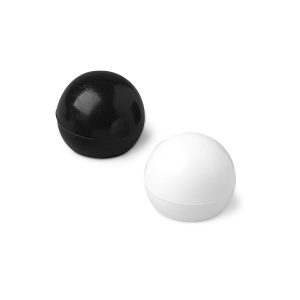 black and white options for plastic swing flag pole polyballs