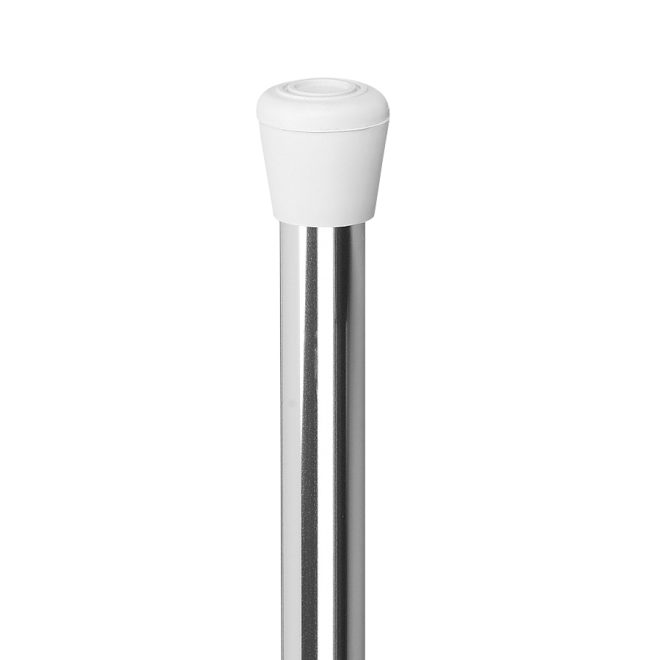 white crutch style flag pole caps attached to pole