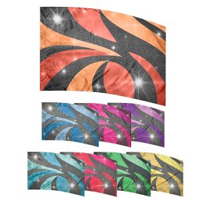 StylePlus Aurora Digital Color Guard Flag color ways