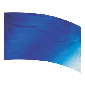 color guard flag with a Navy, Royal, Light Blue diagonal fade