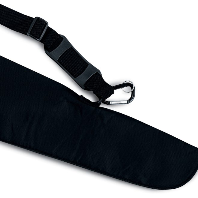 black padded color guard rifle sabre bag