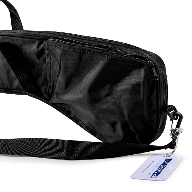 black padded color guard air blade bag