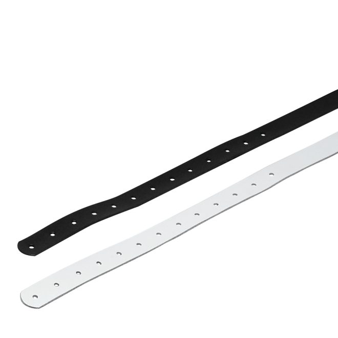 dsi elite pro 36" color guard rifle strap options in black and white