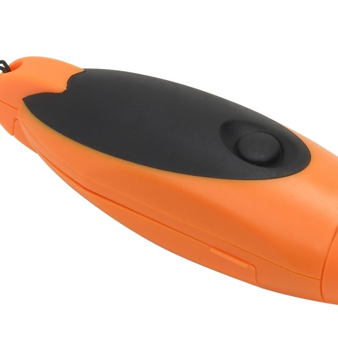 orange single tone electric whistle