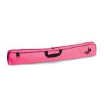 neon pink star line twirling baton student case small