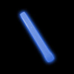 blue star line twirling baton glo stick