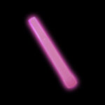 pink star line twirling baton glo stick