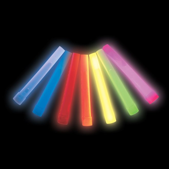 color options for star line twirling baton glo stick