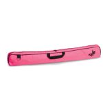 neon pink star line twirling baton student case large