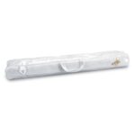 silver sparkle star line twirling baton sparkle case