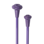 fairy purple kamaleon colored twirling baton