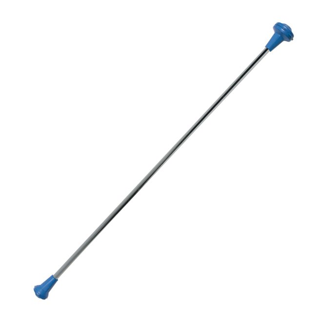 deep blue kamaleon chrome twirling baton