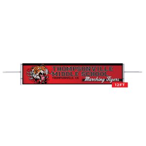 63893 deluxe 12ft banner marching frame 36in uprights