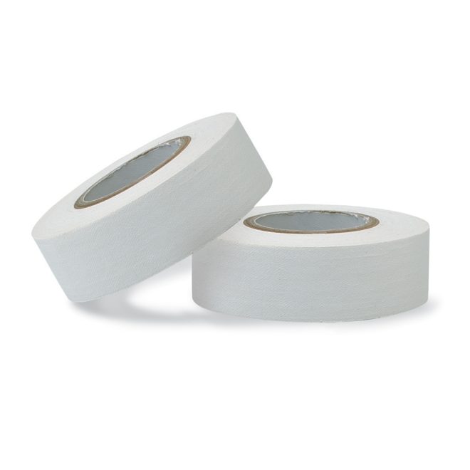 white cloth rifle tape rolls