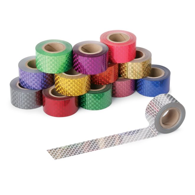 13 color options for prism tape