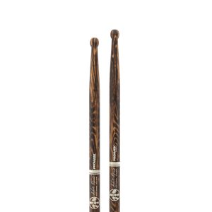 byos fire grain hickory marching drumsticks