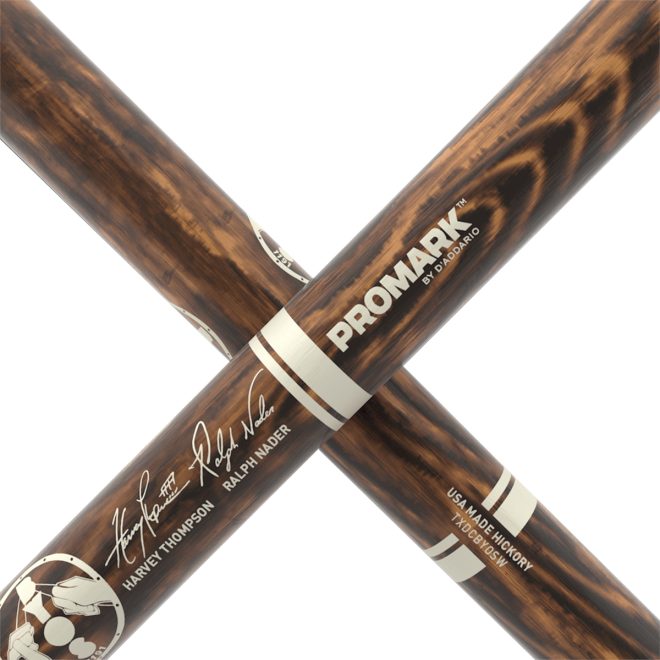 byos fire grain hickory marching drumsticks crossed