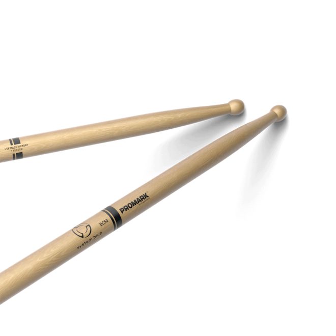 american hickory system blue dc51 drumsticks