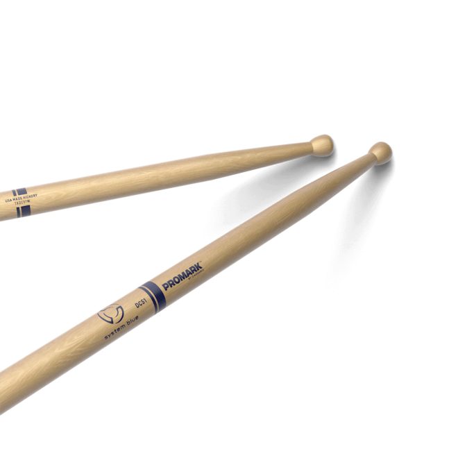 american hickory system blue dc51 drumstick