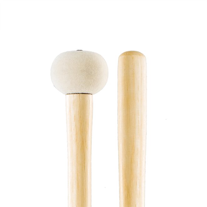 performer series marching bass drum psmb2 mallets close up