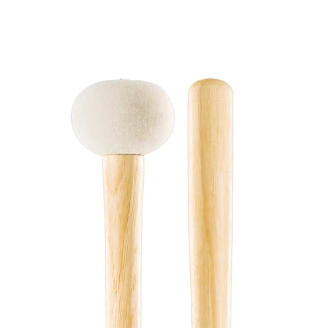 performer series marching bass drum psmb3 mallets close up