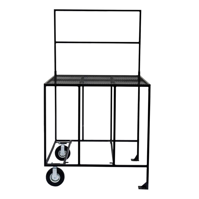 corps design stage box safety rail on platform