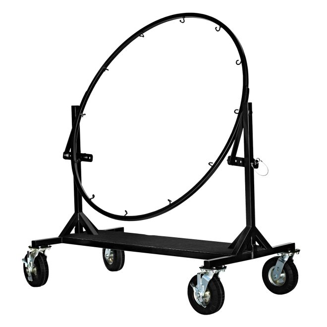 corps design concert bass drum cart