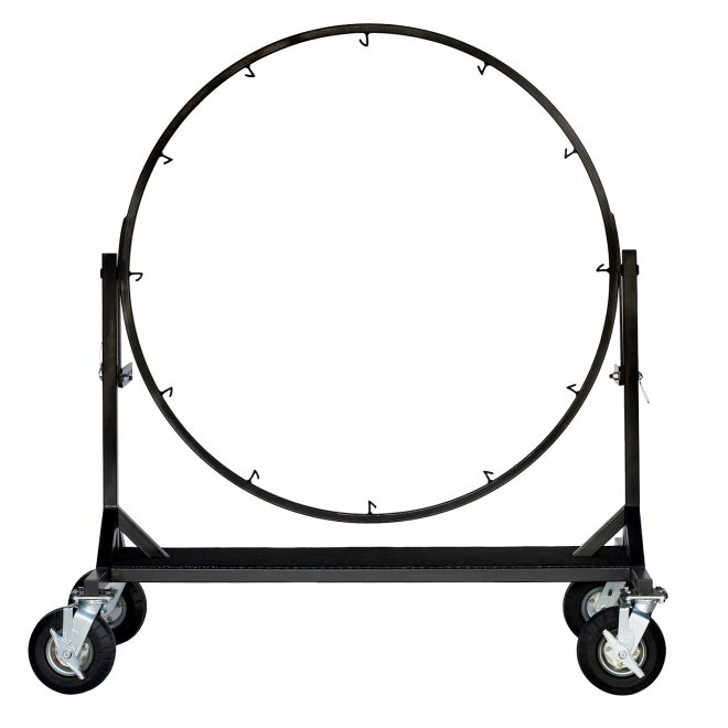 corps design concert bass drum cart