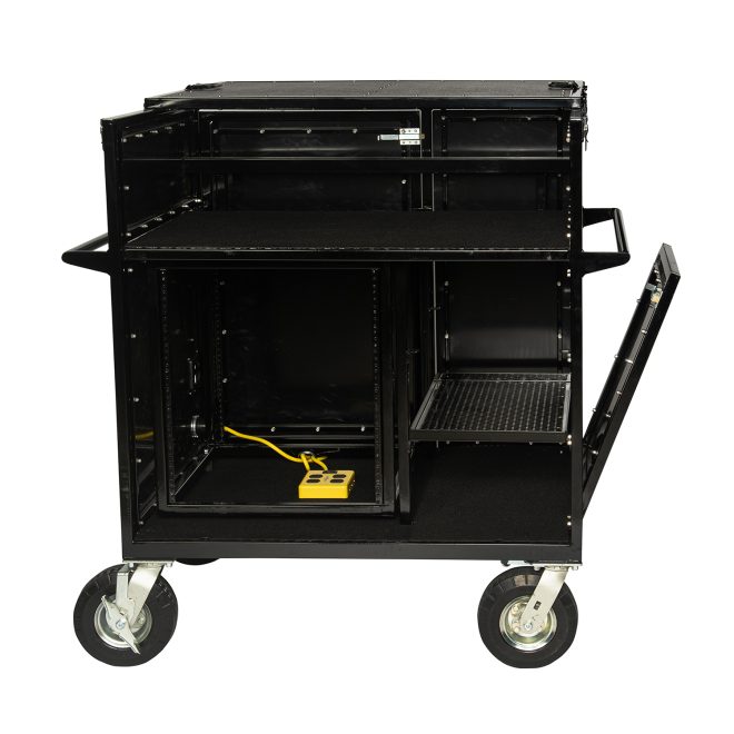 corps design standard mixer cart back view