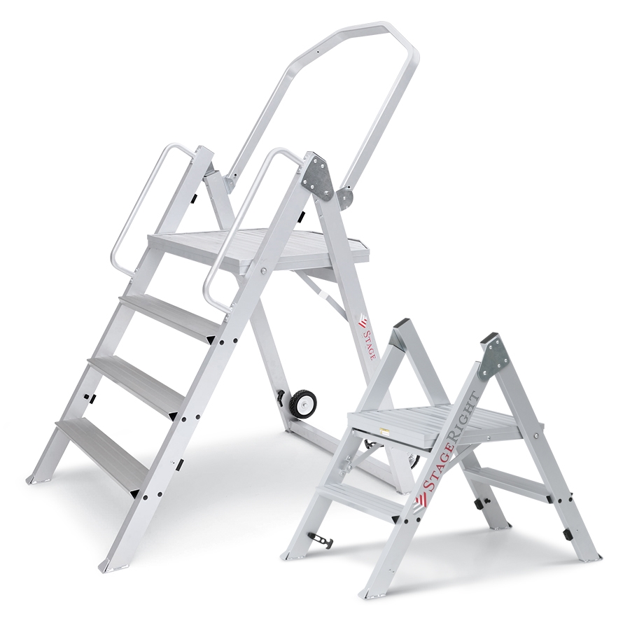 StageRight Marching Band Podium 24" (2 Step) Band Shoppe