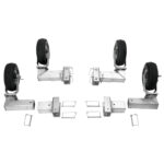 silver DSI 6 foot podium transport kit