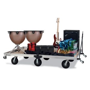 jarvis utility band wagon holding instruments and accessories