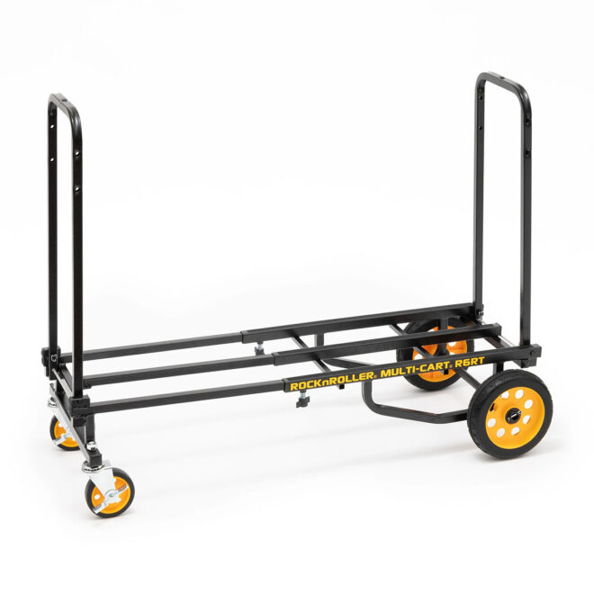 rock n roller r6rt mini multi cart base extended with both side up