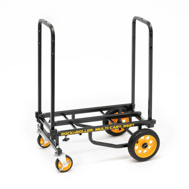 rock n roller r6rt mini multi cart base shortened with both sides up