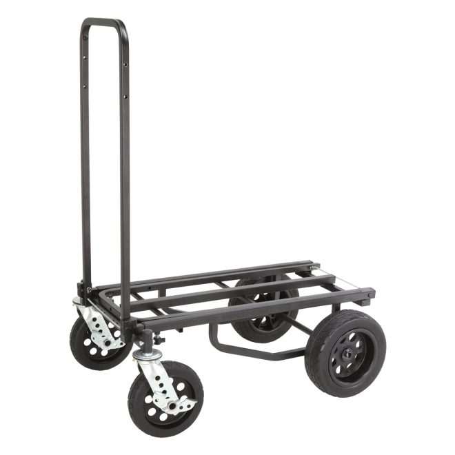 rock n roller r12s all terrain multi cart base shortened with one side folded one unfolded